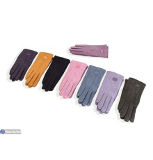 Рукавички дитячі на весну/осінь (12 шт. р.сетка S-L) мікс  "RUBIBAS"