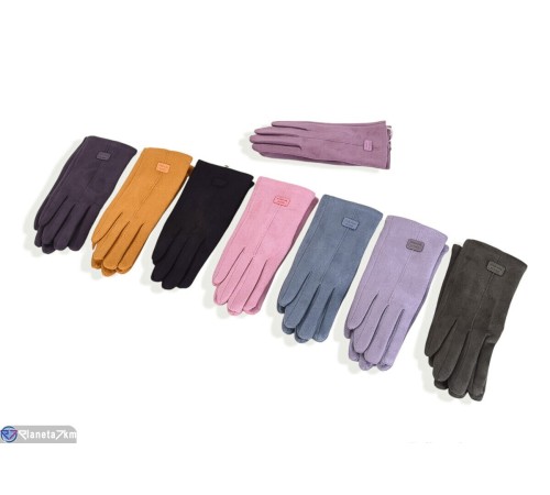 Рукавички дитячі на весну/осінь (12 шт. р.сетка S-L) мікс  "RUBIBAS"