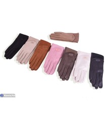 Рукавички жіночі на весну/осінь (12 шт. р.сетка 6,5-8,5) мікс  "RUBIBAS"