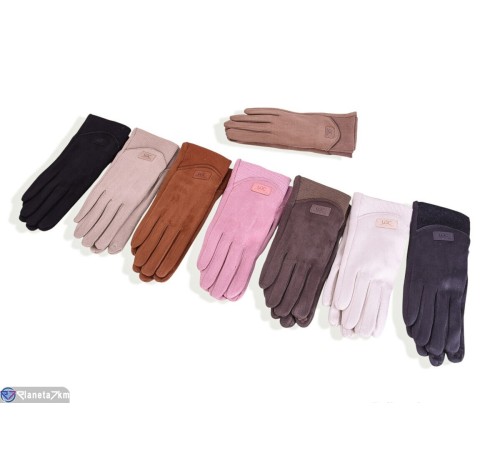 Рукавички жіночі на весну/осінь (12 шт. р.сетка 6,5-8,5) мікс  "RUBIBAS"