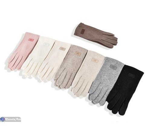 Рукавички жіночі на весну/осінь (12 шт. р.сетка 6,5-8,5) мікс  "RUBIBAS"