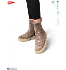 Черевики жіночі на зиму (6 пар р.36-40) коричневий  "ARTO"