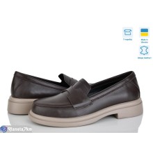 Туфлі жіночі на весну/осінь (6 пар р.36-40) коричневий  "Linda"