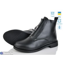 Черевики жіночі на зиму (6 пар р.37-40) чорний  "Linda"