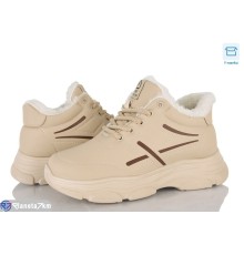 Кросівки жіночі на зиму (6 пар р.37-41) бежевий  "Emin"
