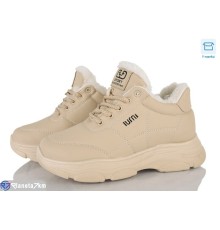 Кросівки жіночі на зиму (6 пар р.37-41) бежевий  "Emin"