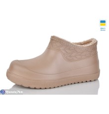 Калоші жіночі на зиму (8 пар р.37-41) коричневий  "LOTTOS"
