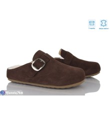 Жіночі сабо на весну/осінь (6 пар р.37-40) коричневий  "Janna"