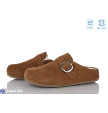 Жіночі сабо на весну/осінь (6 пар р.37-40) коричневий  "Janna"