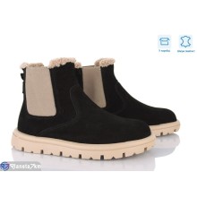 Черевики жіночі на зиму (6 пар р.37-40) чорний  "Janna"