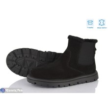 Черевики жіночі на зиму (6 пар р.37-40) чорний  "Janna"