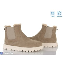 Черевики жіночі на зиму (6 пар р.37-40) коричневий  "Janna"