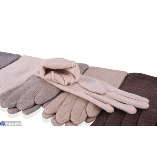 Рукавички жіночі на весну/осінь (12 шт. р.сетка 6,5-8,5) мікс  "RUBIBAS"