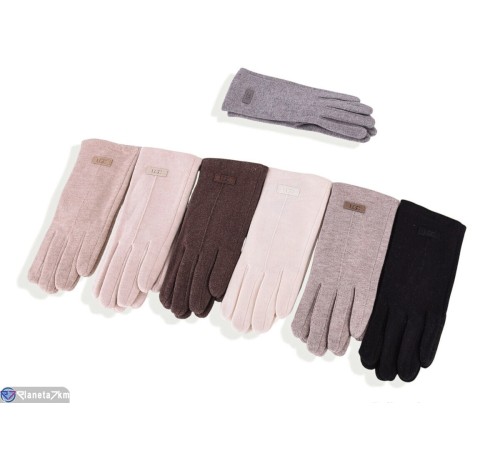 Рукавички жіночі на весну/осінь (12 шт. р.сетка 6,5-8,5) мікс  "RUBIBAS"