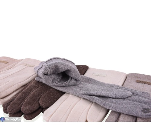 Рукавички жіночі на весну/осінь (12 шт. р.сетка 6,5-8,5) мікс  "RUBIBAS"