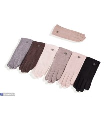 Рукавички жіночі на весну/осінь (12 шт. р.сетка 6,5-8,5) мікс  "RUBIBAS"