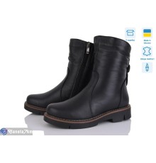 Черевики жіночі на зиму (6 пар р.37-42) чорний  "LISA" Черевики жіночі на зиму (6 пар р.37-42) чорний  "LISA"