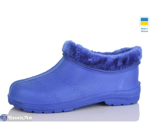 Калоші жіночі на зиму (6 пар р.37-42) синій  "SALIN"