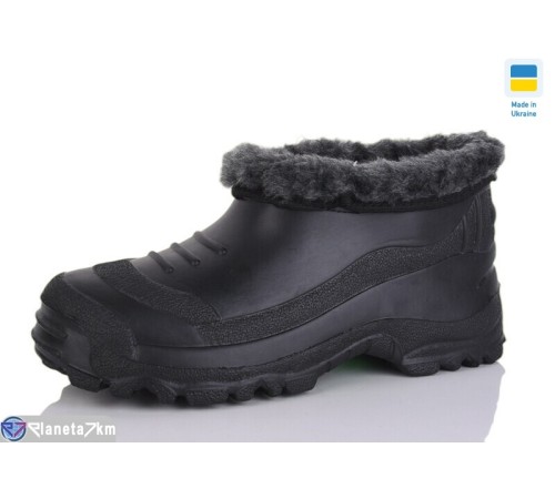 Калоші чоловічі на зиму (8 пар р.40-45) чорний  "SALIN"