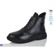 Черевики жіночі на зиму (6 пар р.37-41) чорний  "LIKA"