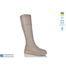 Чоботи жіночі на зиму (6 пар р.37-41) бежевий  "LIKA"