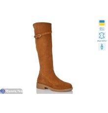 Чоботи жіночі на весну/осінь (6 пар р.37-41) camel  "LIKA"