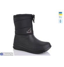 Жіночі чоботи з піни на зиму (6 пар р.37-41) чорний  "Korka"
