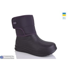 Жіночі чоботи з піни на зиму (6 пар р.37-41) фіолетовий  "Korka"
