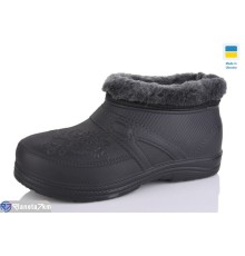 Калоші жіночі на зиму (6 пар р.38-42) чорний  "Korka"