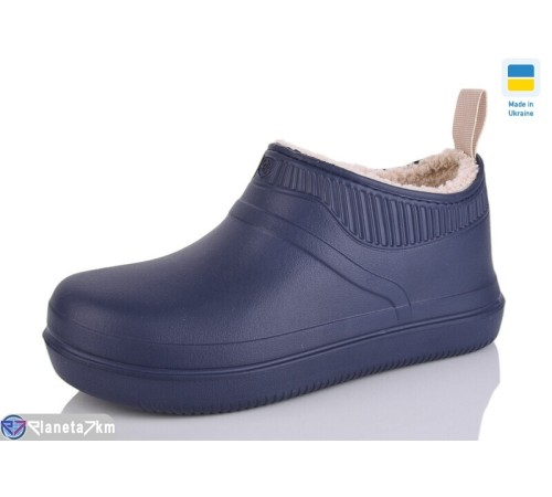 Калоші жіночі на зиму (8 пар р.37-41) синій  "Korka"