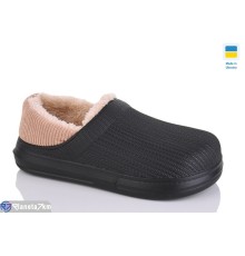 Калоші жіночі на зиму (6 пар р.37-41) чорний  "Korka"