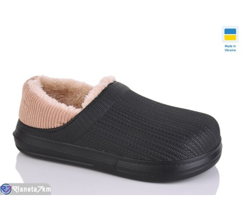 Калоші жіночі на зиму (6 пар р.37-41) чорний  "Korka"