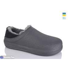 Калоші чоловічі на зиму (6 пар р.41-45) сірий  "Korka"