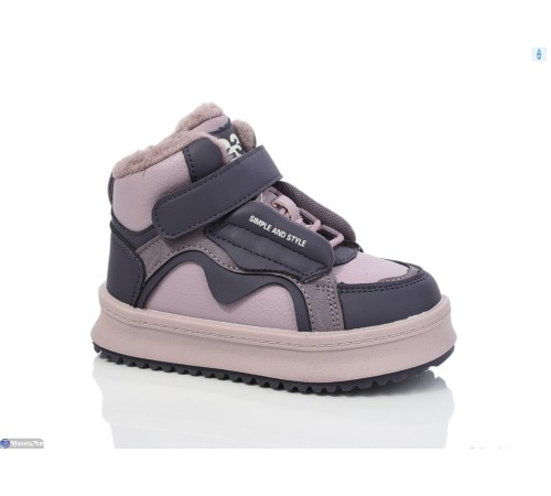 Черевики дитячі на зиму (8 пар р.27-32) фіолетовий  "Normashoes" Черевики дитячі на зиму (8 пар р.27-32) фіолетовий  "Normashoes"