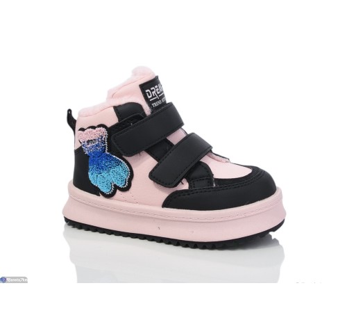 Черевики дитячі на зиму (8 пар р.27-32) рожевий  "Normashoes" Черевики дитячі на зиму (8 пар р.27-32) рожевий  "Normashoes"