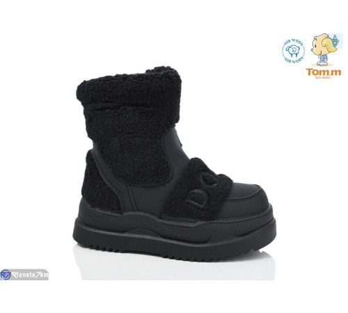 Дитячі чоботи на зиму (8 пар р.32-37) чорний  "Normashoes"