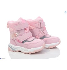 Дутики дитячі на зиму (8 пар р.22-27) рожевий  "Normashoes"