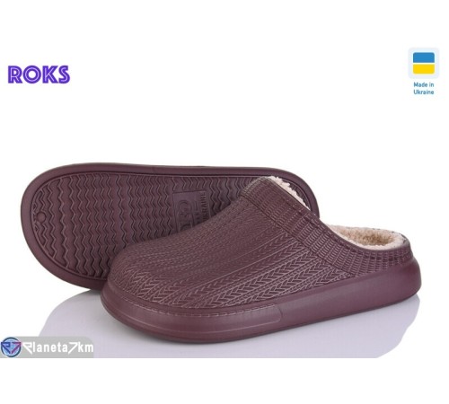 Жіночі сабо на весну/осінь (8 пар р.37-41) коричневий  "Roks" Жіночі сабо на весну/осінь (8 пар р.37-41) коричневий  "Roks"