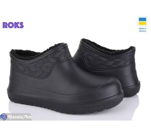 Калоші жіночі на зиму (8 пар р.37-41) чорний  "Roks"