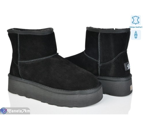 Уггі жіночі на зиму (6 пар р.36-41) чорний  "Mirella"