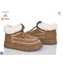 Черевики дитячі на зиму (8 пар р.33-38) коричневий  "BELIES-D"