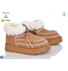 Черевики дитячі на зиму (8 пар р.28-32) camel  "BELIES-D"