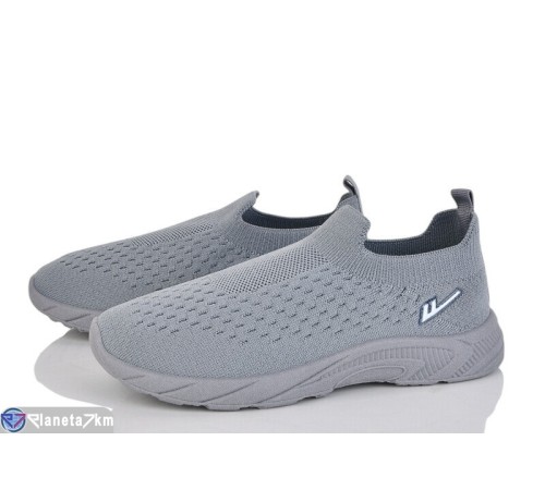 Дитячі кросівки на весну/осінь (8 пар р.31-38) сірий  "Gama"