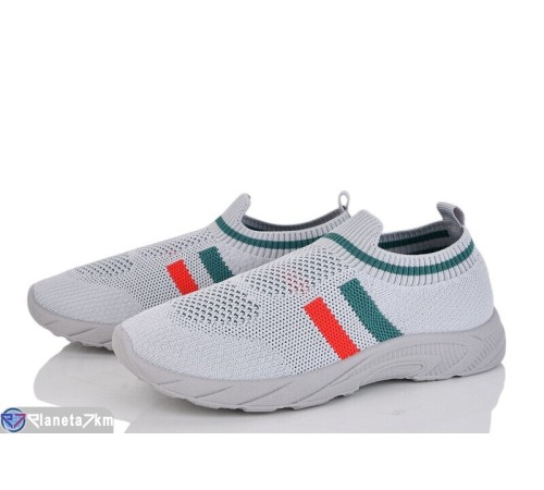 Дитячі кросівки на весну/осінь (8 пар р.31-38) сірий  "Gama"