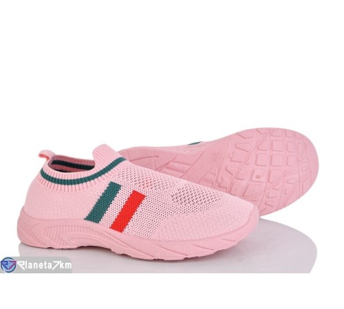 Дитячі кросівки на весну/осінь (8 пар р.31-38) рожевий  "Gama"