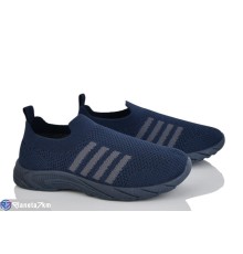 Дитячі кросівки на весну/осінь (8 пар р.31-38) синій  "Gama"