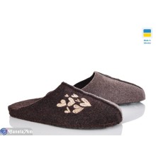 Тапки жіночі на весну/осінь (6 пар р.36-40) коричневий  "INPIRE"