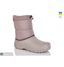 Дитячі чоботи з піни на зиму (12 пар р.30-36) коричневий  "MURMUR"