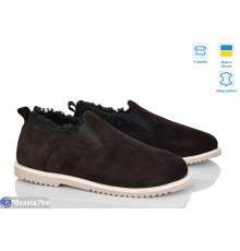 Туфлі жіночі на зиму (6 пар р.36-40) коричневий  "Linda"