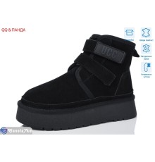 Уггі жіночі на зиму (6 пар р.36-40) чорний  "QQ&Панда"